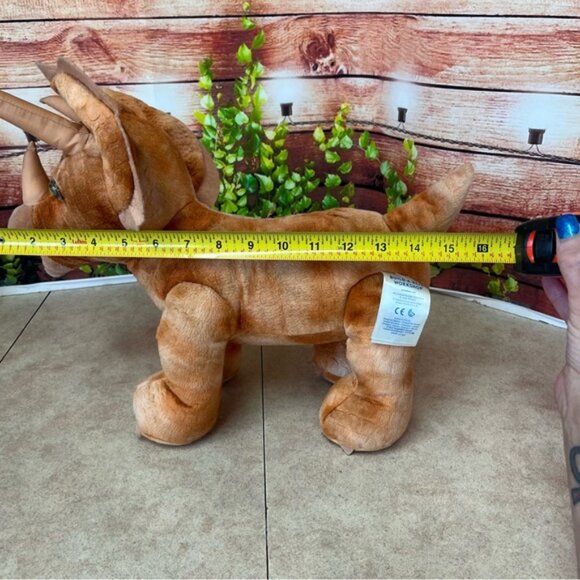 Build-A-Bear BAB Triceratops Dinosaur Plush Stuffed Animal - Picture 9 of 9